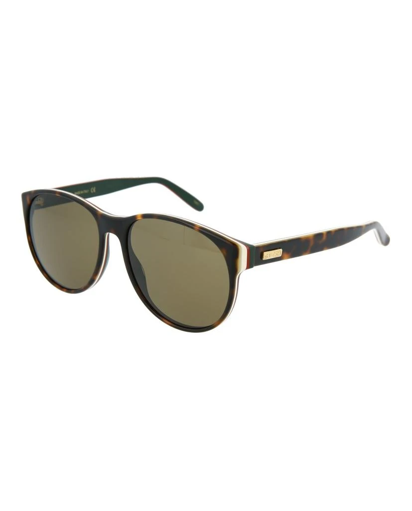 Gucci Round-Frame Acetate Sunglasses 2