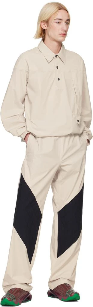 Asics Beige Kiko Kostadinov Edition Ormosiancy Pullover Shirt 4