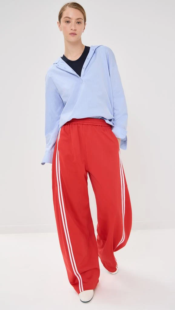 Tibi Oxford Shirting Hooded Shirt 4