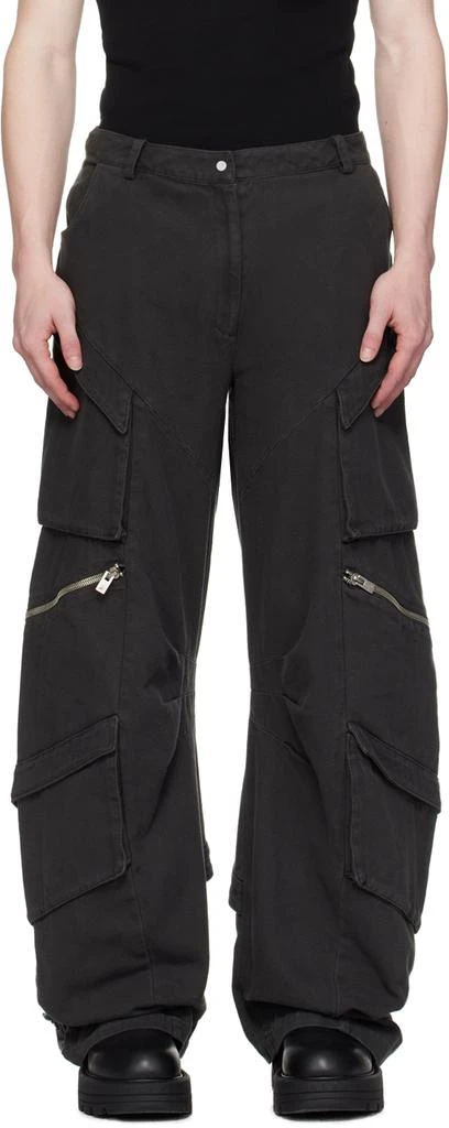 HELIOT EMIL Gray Calyx Cargo Pants 1