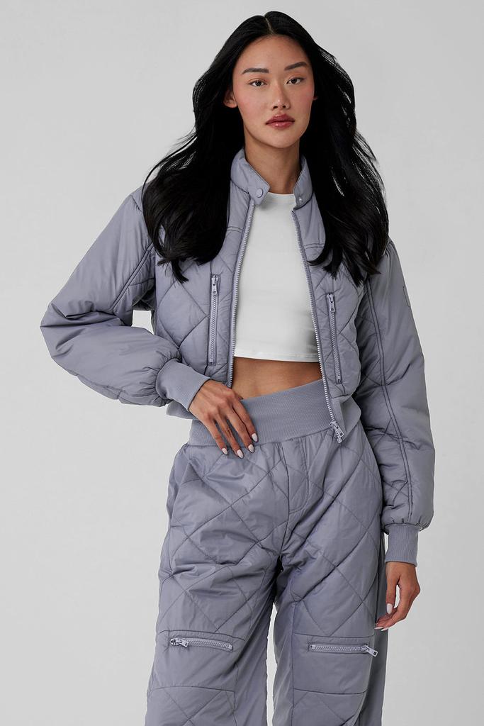 Alo Yoga Snowrider Puffer Jacket - Fog