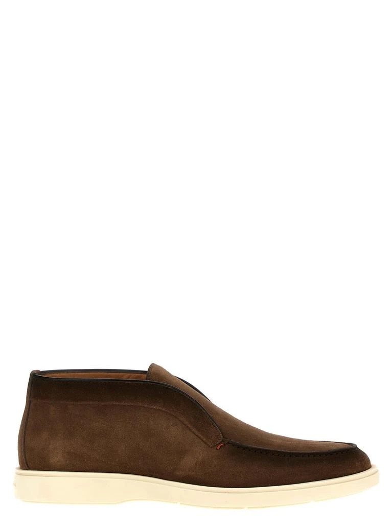 Santoni Suede Boots 1