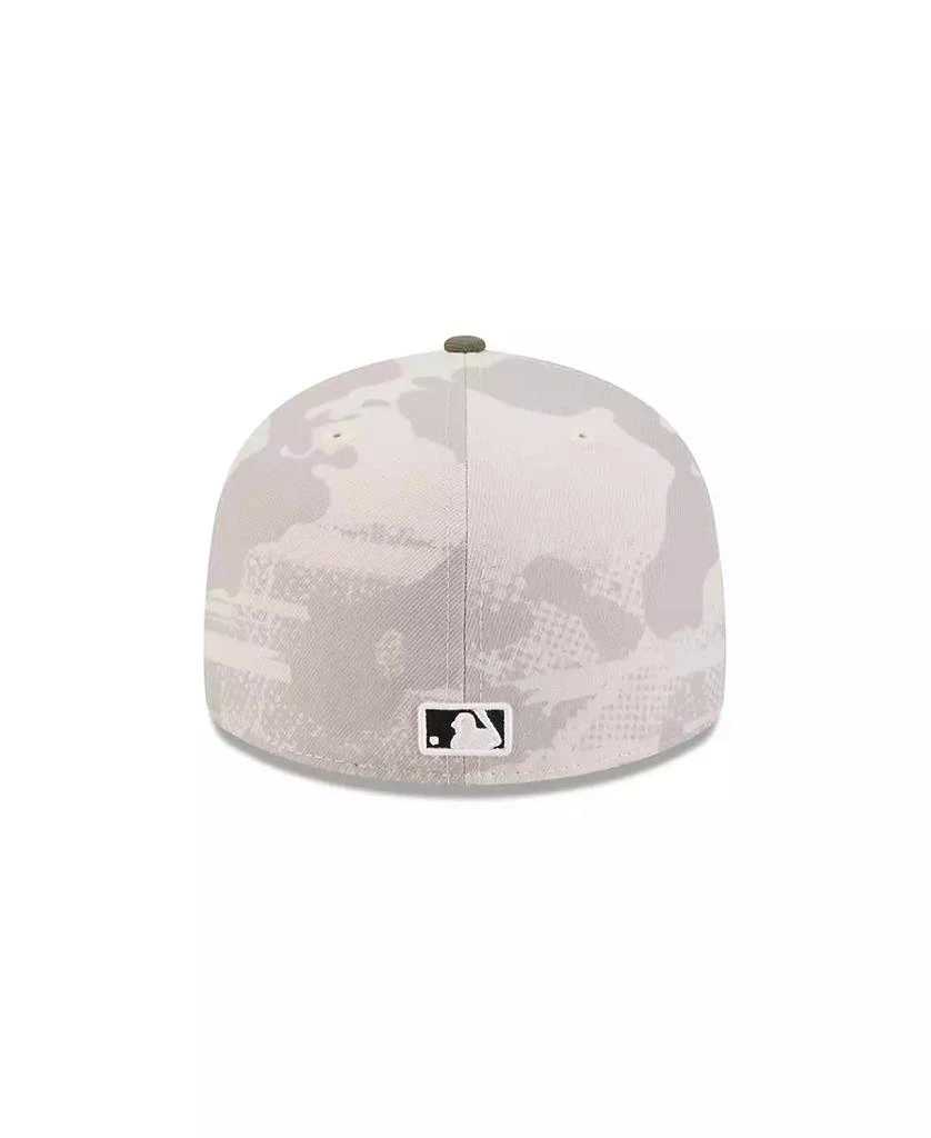 New Era Men's Light Beige/Olive Seattle Mariners 2025 Armed Forces Day 59FIFTY Fitted Hat 5