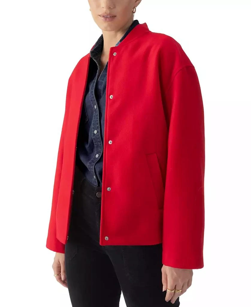 Sanctuary Women's Modern Snap-Front Bomber Jacket 3
