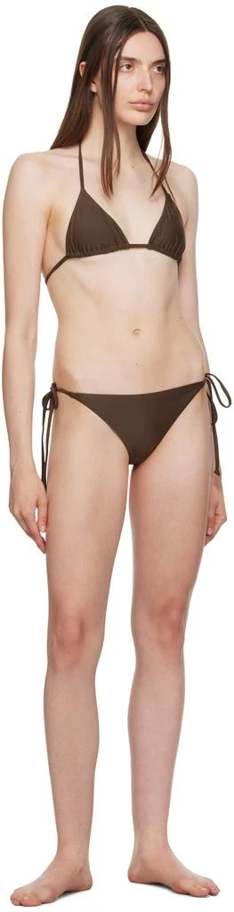 Saturdays NYC Brown Natalia Bikini 4