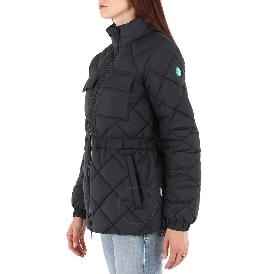 Save The Duck Ladies Black Eris Quilted Jacket 3