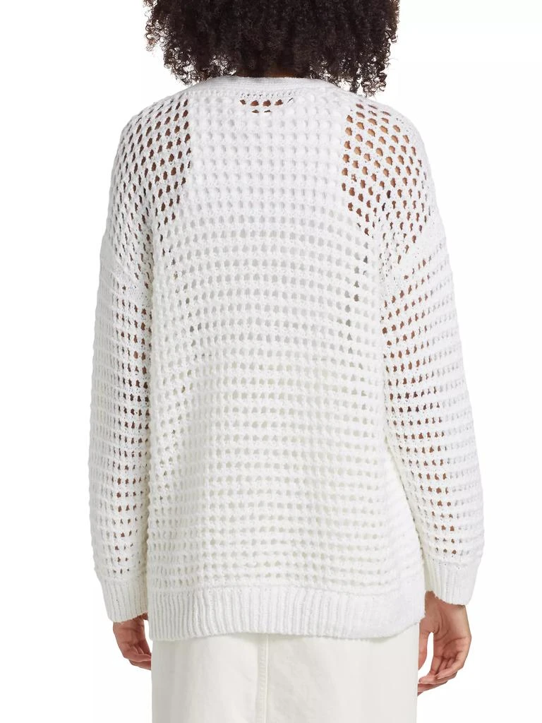 Naadam Luxe Cotton Pointelle Cardigan 5