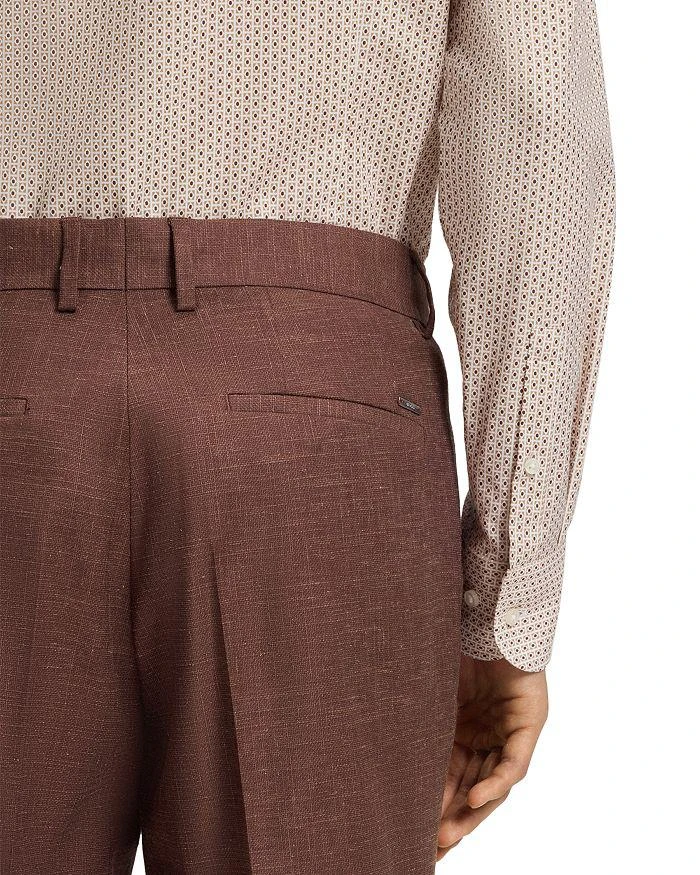 Hugo Boss Melange Solid Slim Fit Suit Pants 4