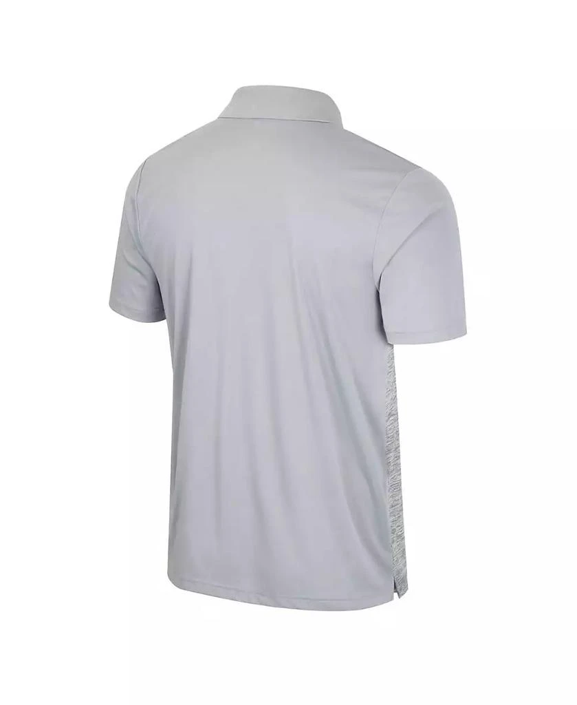 Colosseum Men's Gray Texas A&M Aggies Cybernetic Polo Shirt 2