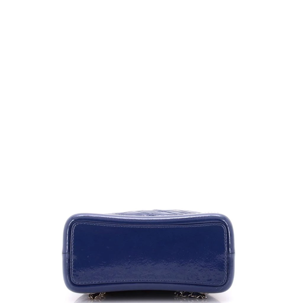 Chanel Gabrielle Backpack Quilted Goatskin and Patent Small 4