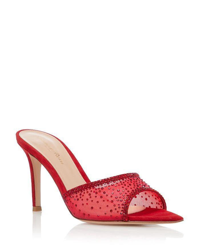 Gianvito Rossi Women's Rania 85 Mules - Exclusive 1