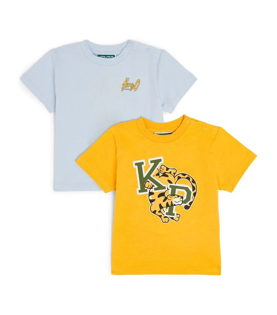 Kenzo Set of 2 Cotton T-Shirts (9-18 Months) 1
