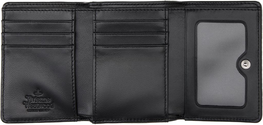 Vivienne Westwood Black Small Frame Wallet - Wallets - BeyondStyle