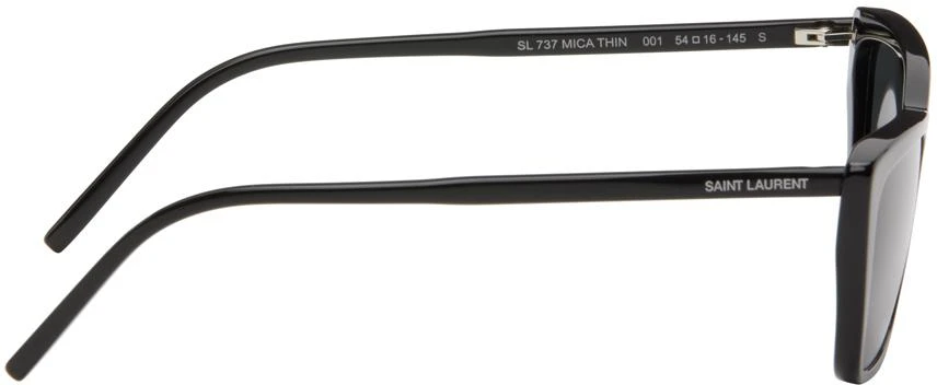 Shop Black SL 737 Mica Thin Sunglasses on Sale at  display picture 1