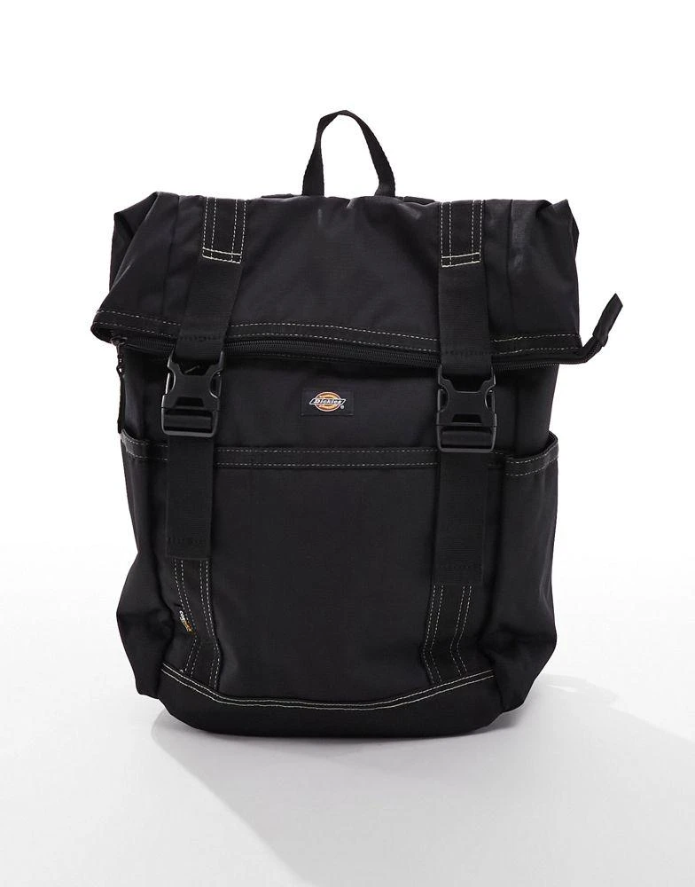 DICKIES Dickies ashville roll top backpack in black 2