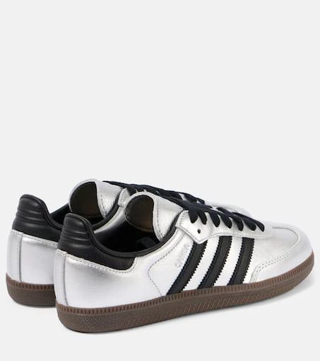 Adidas Samba OG metallic leather sneakers 2