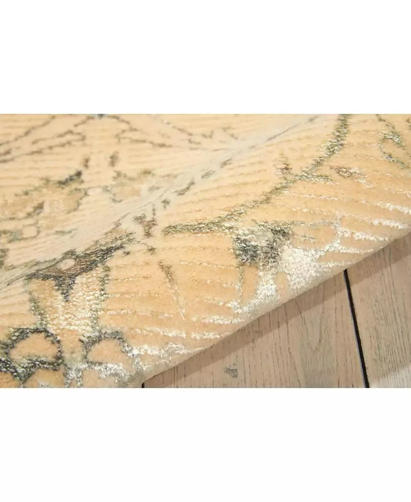 Nourison Luminance LUM07 Cream 2'3" x 8' Runner Rug 2