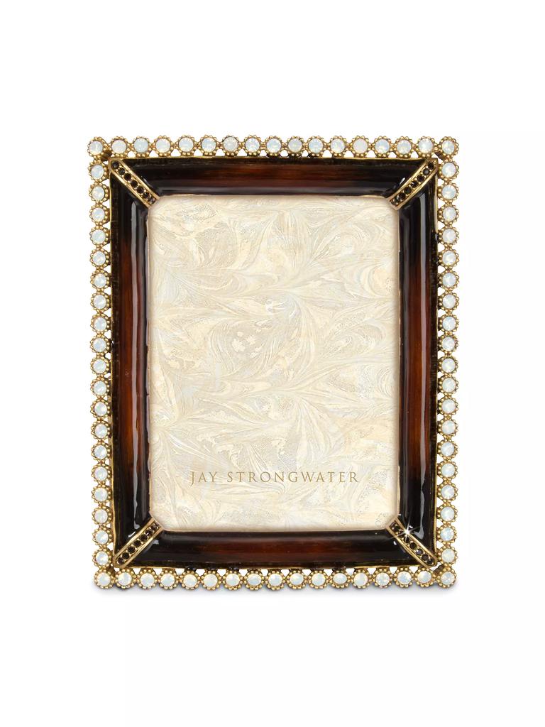 Jay Strongwater Emilia Stone Edge 3'' X 4'' Frame