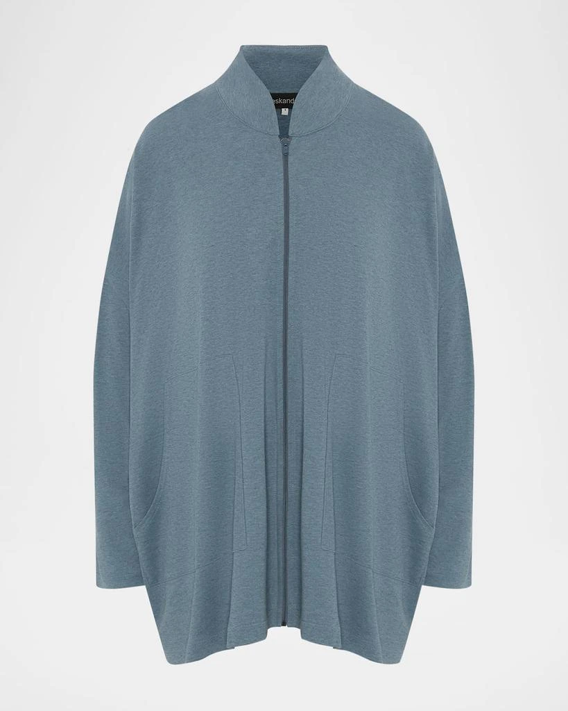 Eskandar Zipped Top (Long Length) 1