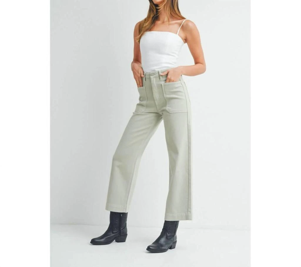 Just Usa Just Usa - Denim Utility Pants 4