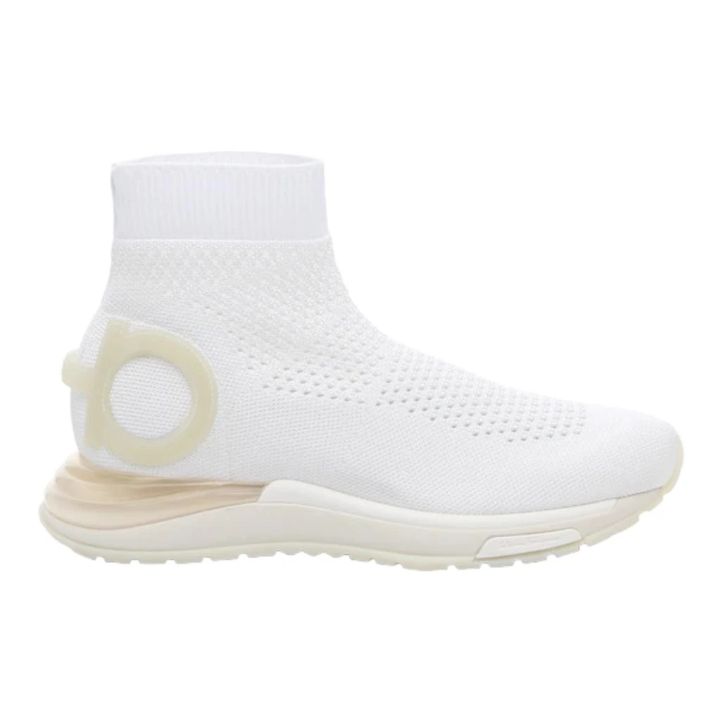 Salvatore Ferragamo SALVATORE FERRAGAMO Gardena Women's 726203 White Sock Sneaker 5