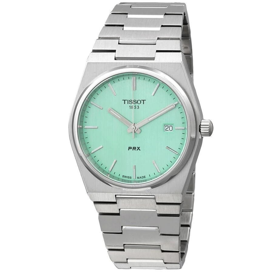 Tissot PRX Quartz Light Green Dial Men's Watch T137.410.11.091.01 1