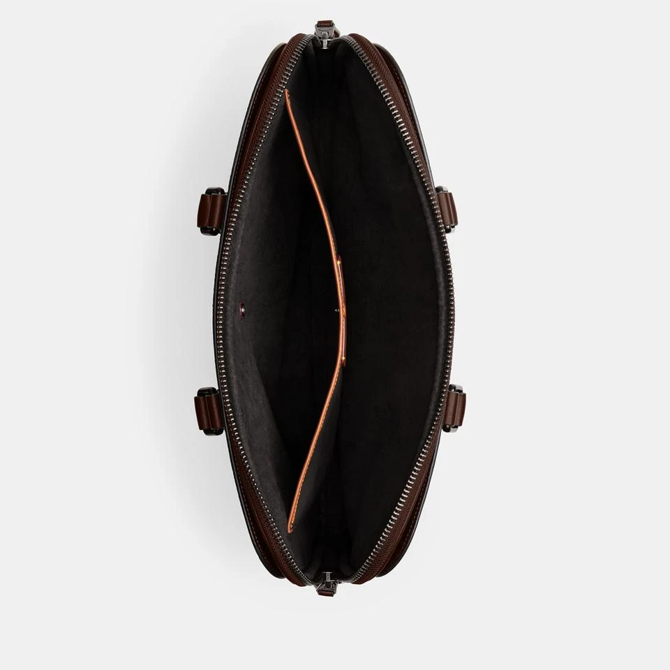 Coach Coach Gotham Pebble-Grain Leather Slim Briefcase 4