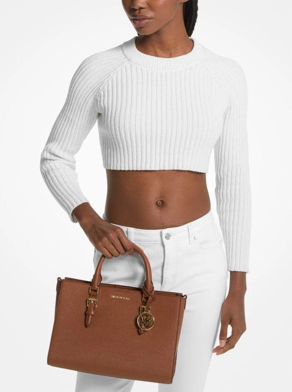 Michael Kors Charlotte Medium Saffiano Leather 2-in-1 Tote Bag 3