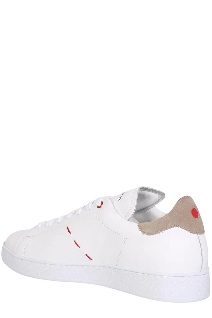 Kiton Kiton Logo Embroidered Lace-Up Sneakers 3