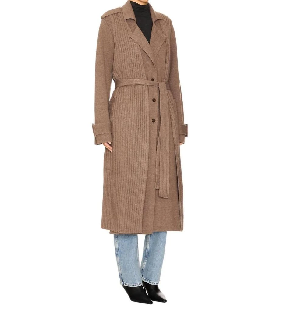 Naadam Naadam - Full Length Two Piece Knit Coat 2