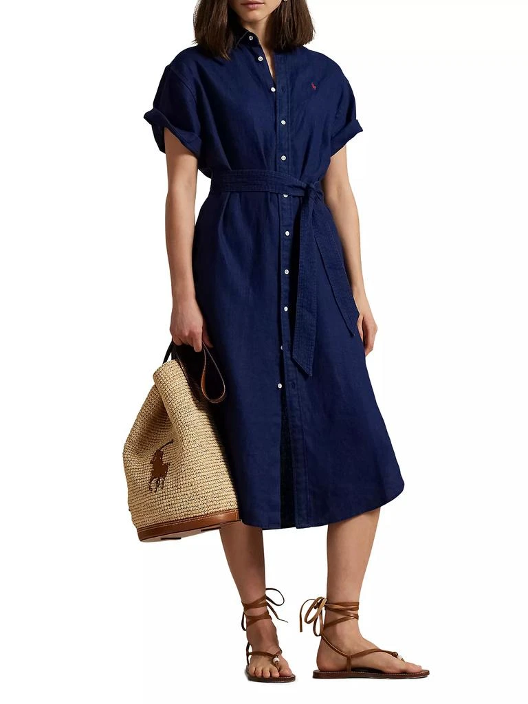 Ralph Lauren Linen Belted Shirtdress 2