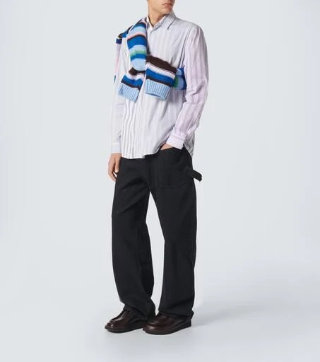 JW Anderson Striped cotton shirt 2