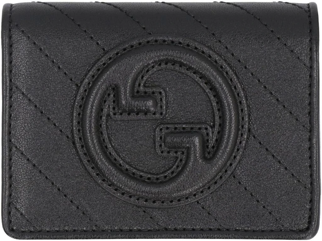 Gucci Gucci Gucci Blondie Leather Card Holder 2