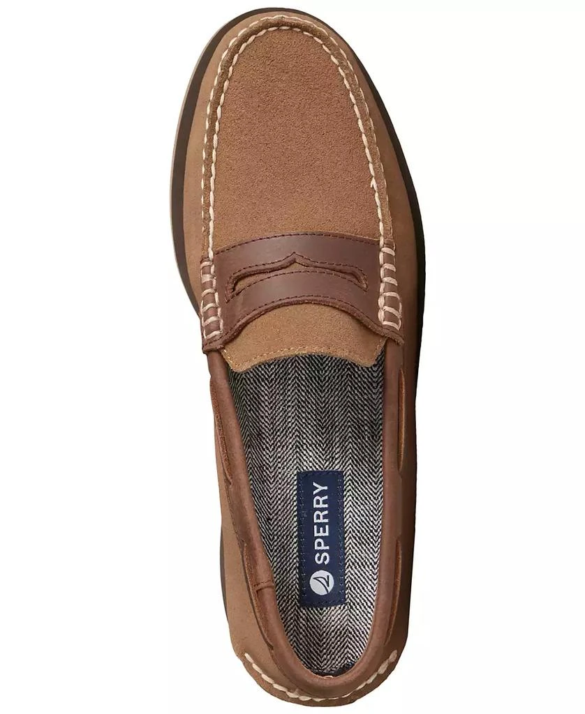 Sperry Men's Authentic Original Penny Double Sole Suede Loafer 3