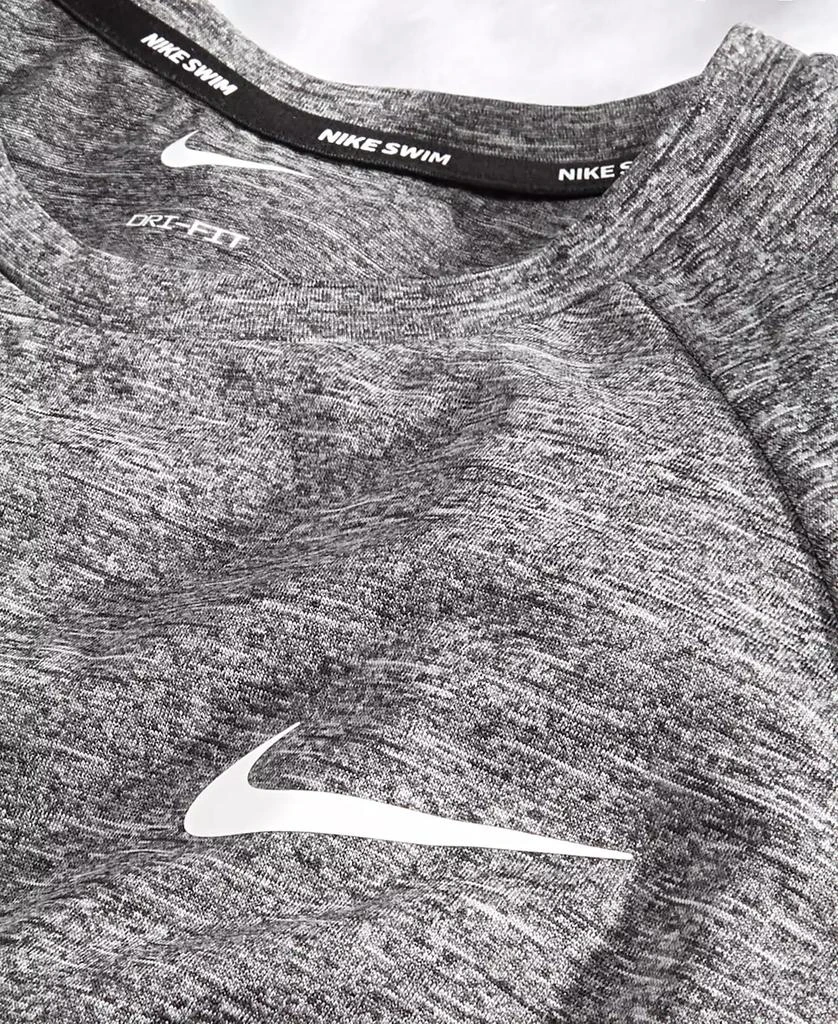 NIKE Men's Hydroguard Dri-FIT Stretch UPF 40+ Heather Rash Guard 6