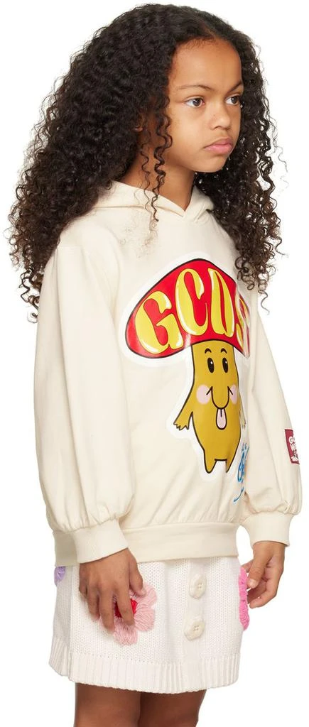 GCDS Kids Off-White Graphic Hoodie 2