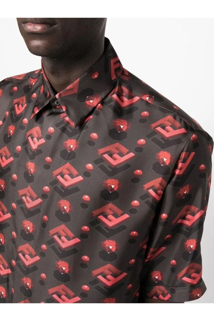 Fendi Printed FF Shirt 5