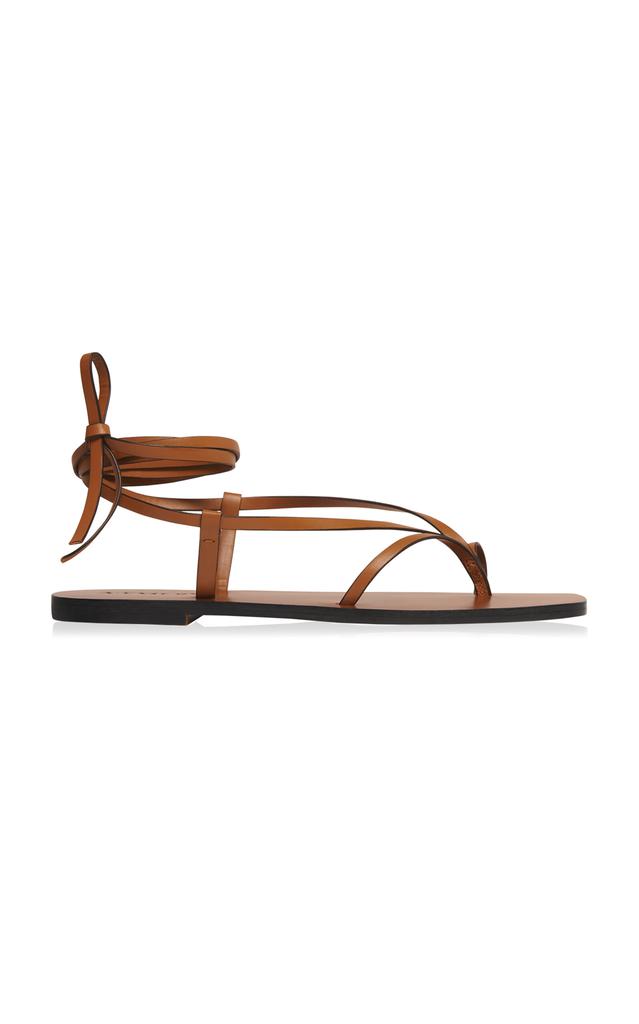 A.Emery A.Emery - Nolan Leather Sandals - Tan - IT 35 - Moda Operandi