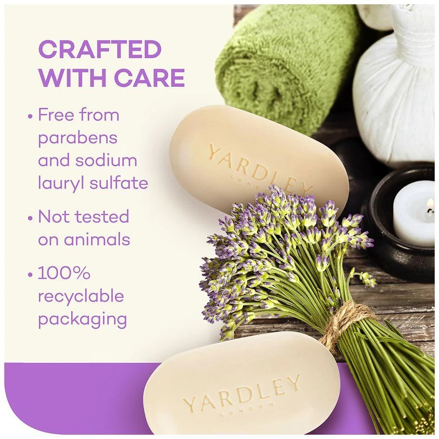 Yardley of London Nourishing Bath Bar English Lavender 2