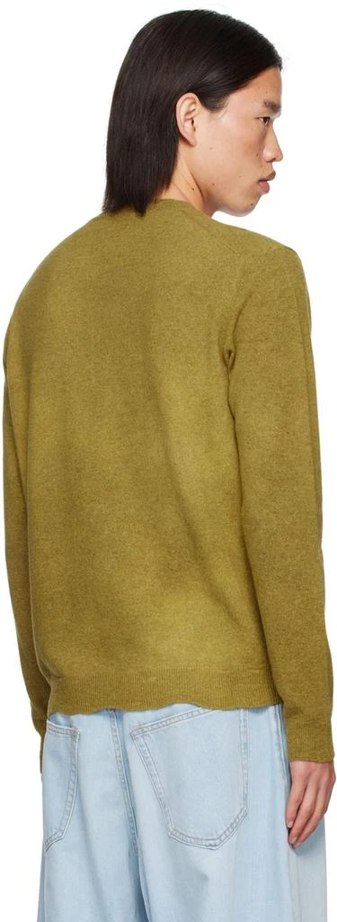 Acne Studios Yellow Crewneck Sweater 3