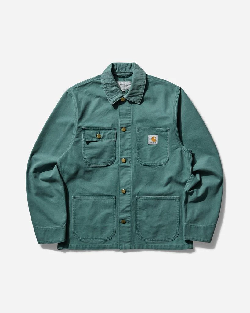 Carhartt WIP Men's Michigan Coat Silver Pine 1