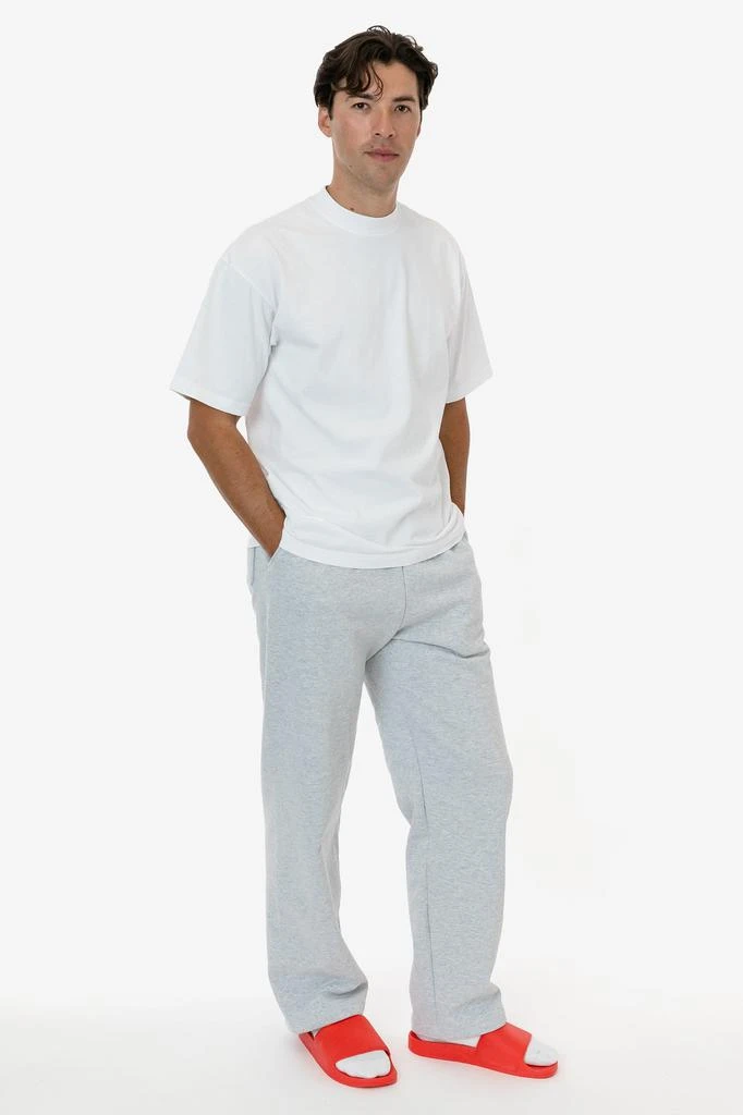 Los Angeles Apparel HF05 - Heavy Fleece Wide Leg Sweatpants (Piece Dye) 15