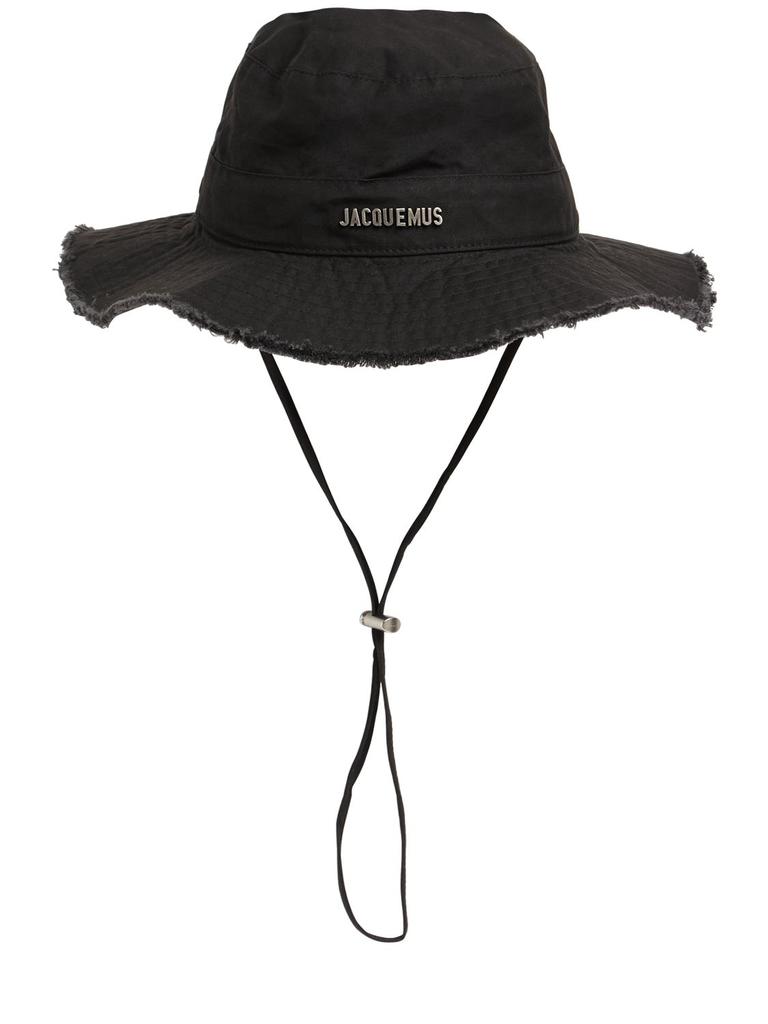 Jacquemus Le Bob Artichaut Canvas Bucket Hat - Hats