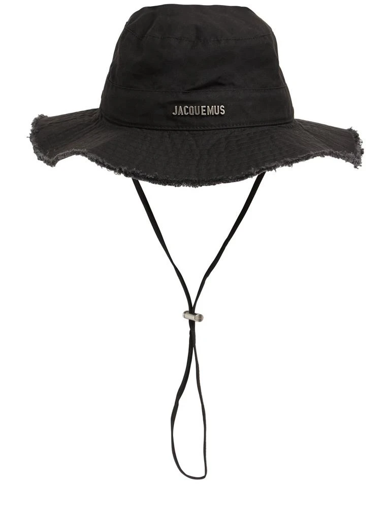 Jacquemus Le Bob Artichaut Canvas Bucket Hat 1