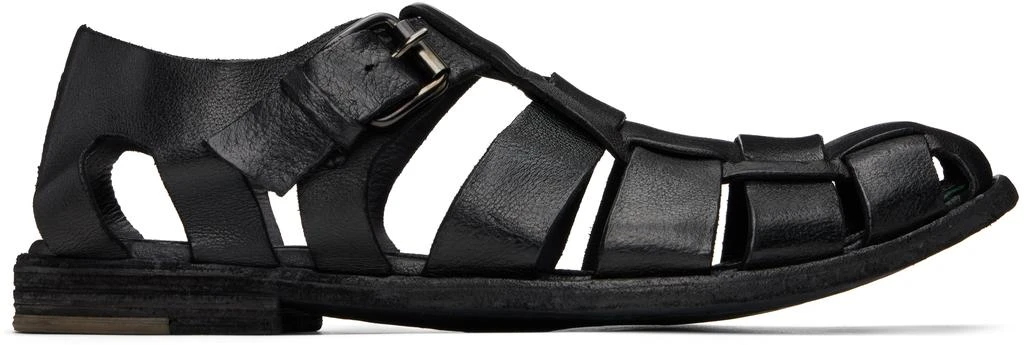 Officine Creative Black Archive 521 Sandals 1