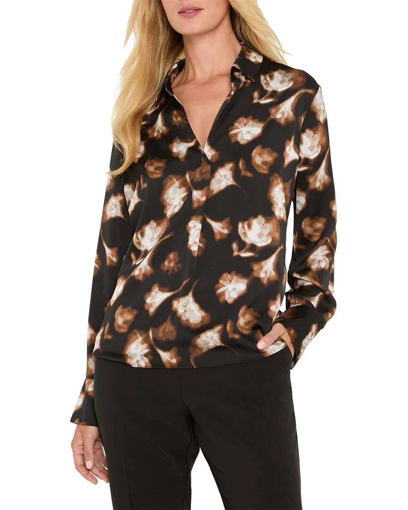 NIC+ZOE NIC+ZOE Golden Ginko Popover Shirt