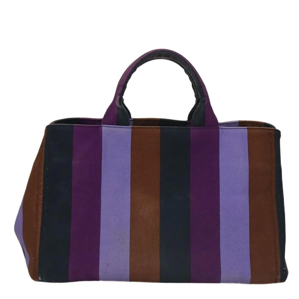 Prada Canapa Canvas Tote Bag (Pre-Owned) 2
