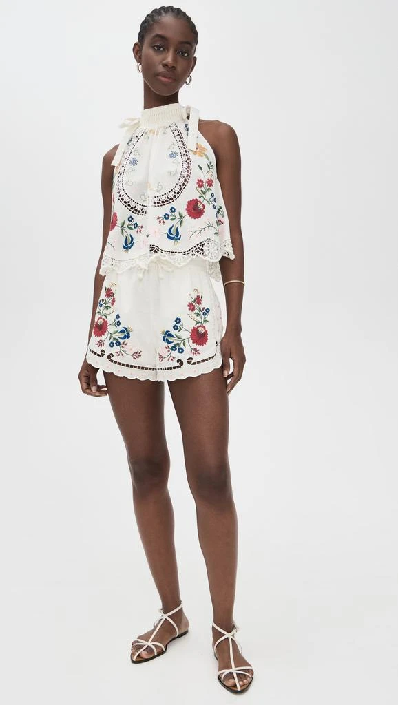 Sea Celia Embroidery Halter Top 4