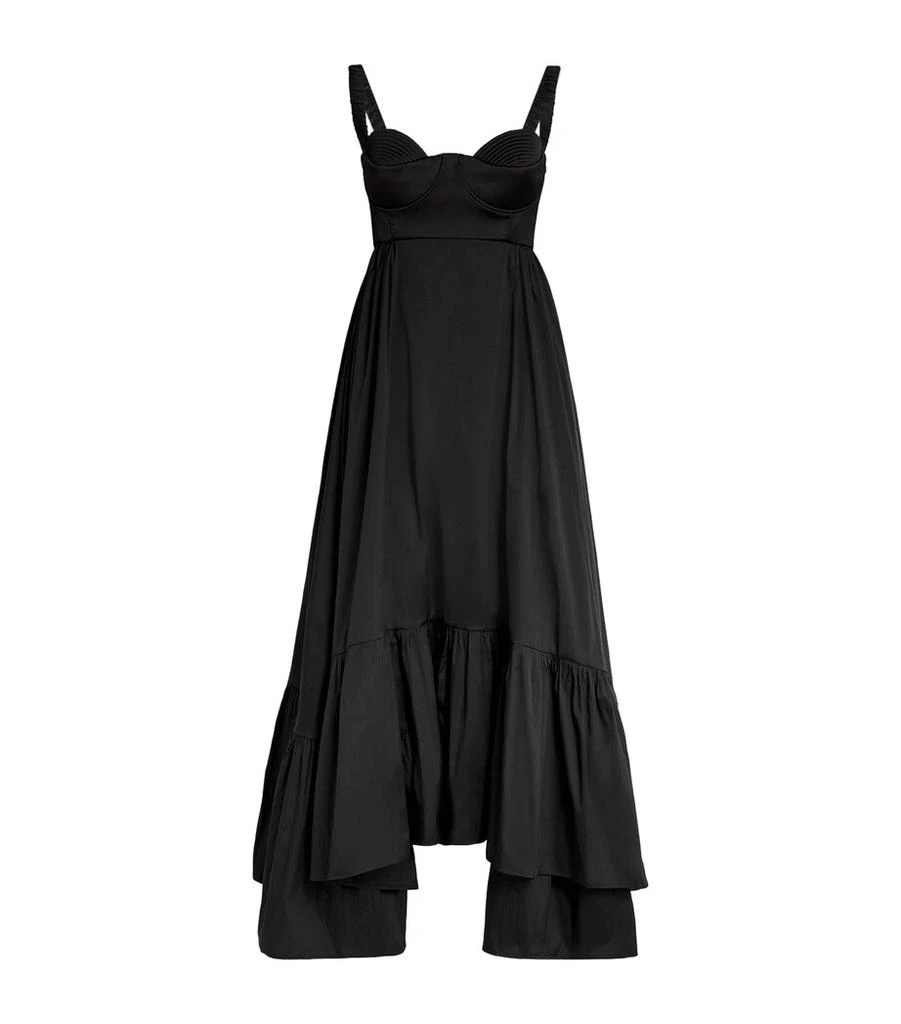 Anna October Black Swan Maxi Dress 1