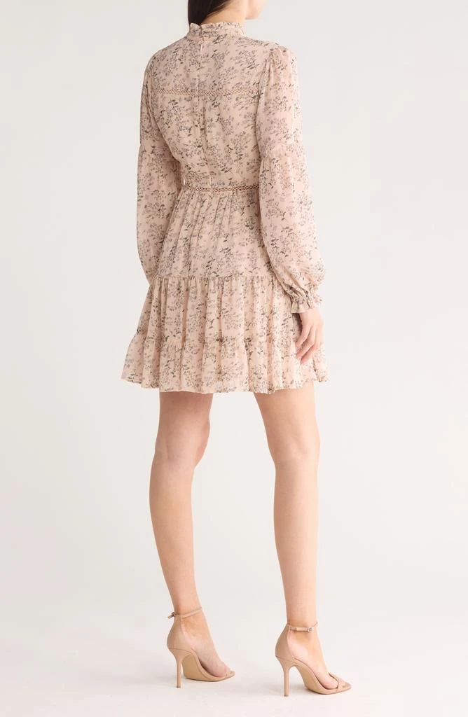 Lush Floral Long Sleeve Dress 2